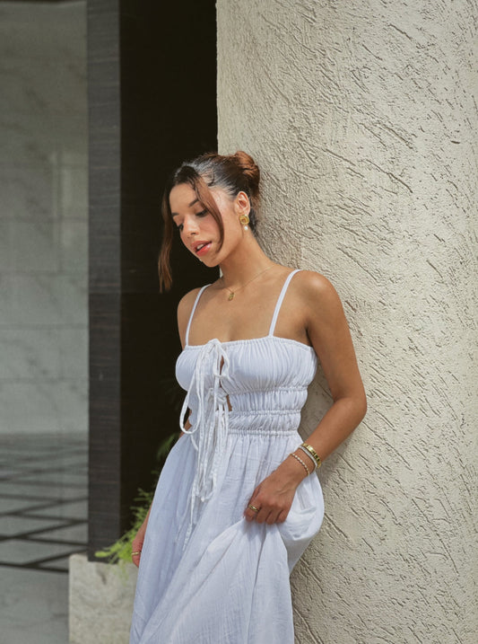 WHITE TIE DRESS