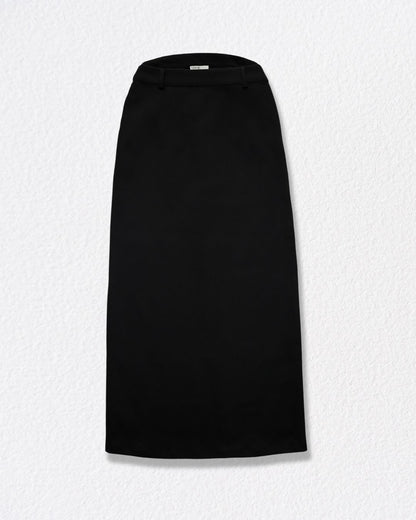 BLACK MAXI SKIRT