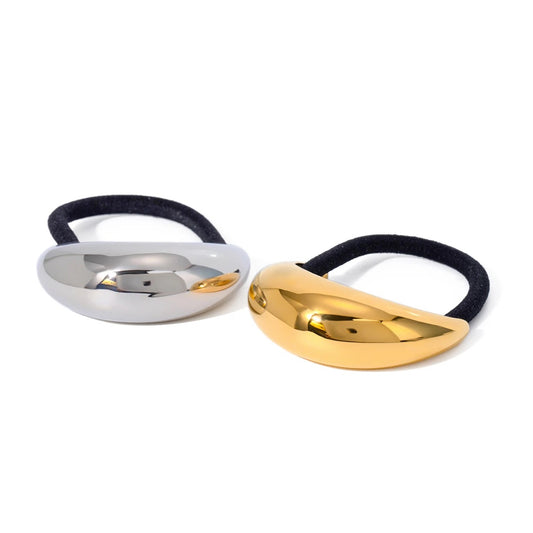 CLASSIC ARCH HAIR TIE (GOLD AND SILVER)