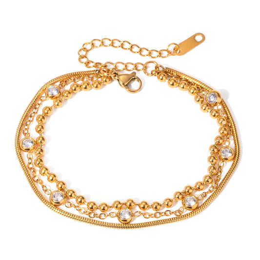 GOLD LAYER BRACELET